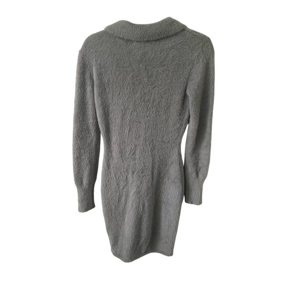 AMANDA UPRICHARD Devin Mini Dress in Fog - XS - Picture 3 of 4